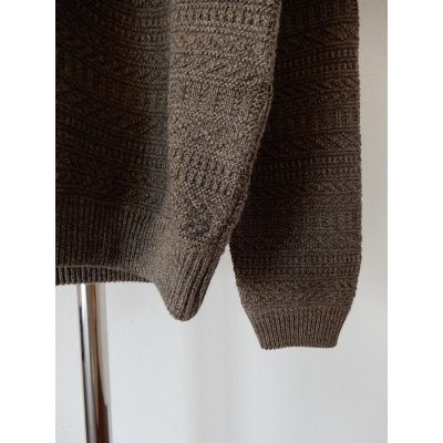 画像3: crepuscule  /  Fair Isle Links Knit