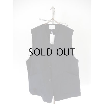 画像2: STILL BY HAND  /  VE01251   loop buttoned vest