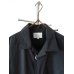 画像2: STILL BY HAND  /  SH02252   Open collar S/S nylon shirt (2)