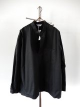 STILL BY HAND  /  SH03251   Garment-dye over shirt
