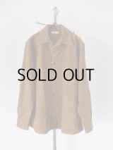 FUJITO  /  Open Collar Shirt
