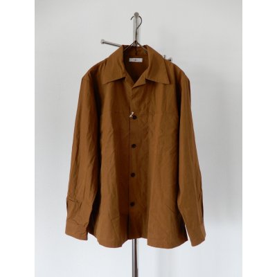 画像1: FUJITO  /  Open Collar Shirt