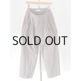 roundabout  /  inside-out 2tuck pants