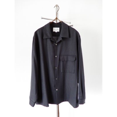 画像1: STILL BY HAND  /  SH04254  Wool O/C Shirt