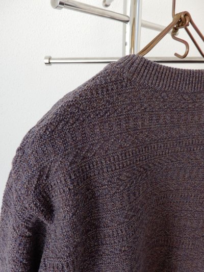 画像1: crepuscule  /  Fair Isle Links Knit