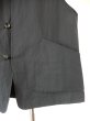画像3: STILL BY HAND  /  VE01251   loop buttoned vest (3)