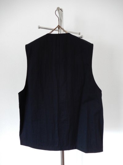 画像3: STILL BY HAND  /  VE01251   loop buttoned vest