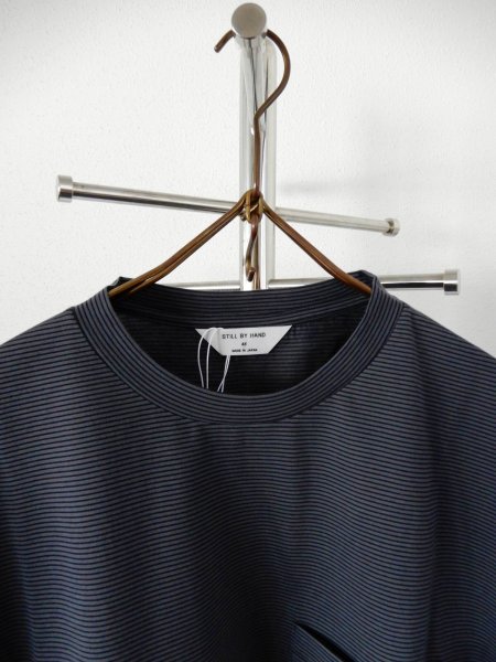 画像1: STILL BY HAND  /  CS02251   striped long sleeve (1)