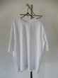 画像1: STILL BY HAND  /  CS04251   Knitted rib T-shirt (1)